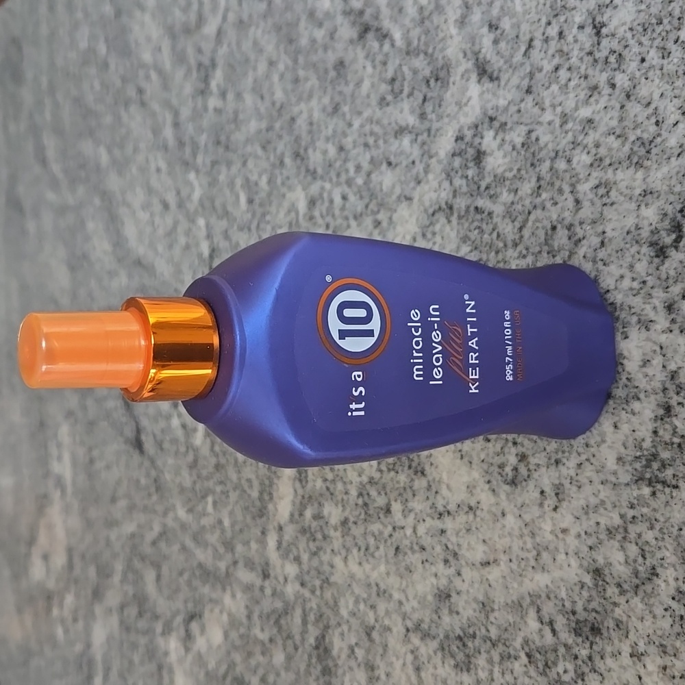 It's a 10 Minute Miracle Leave-in Plus Keratin 10 fl. oz Spray Conditioner